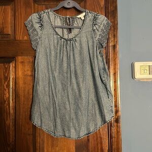 Lauren Conrad Denim Top